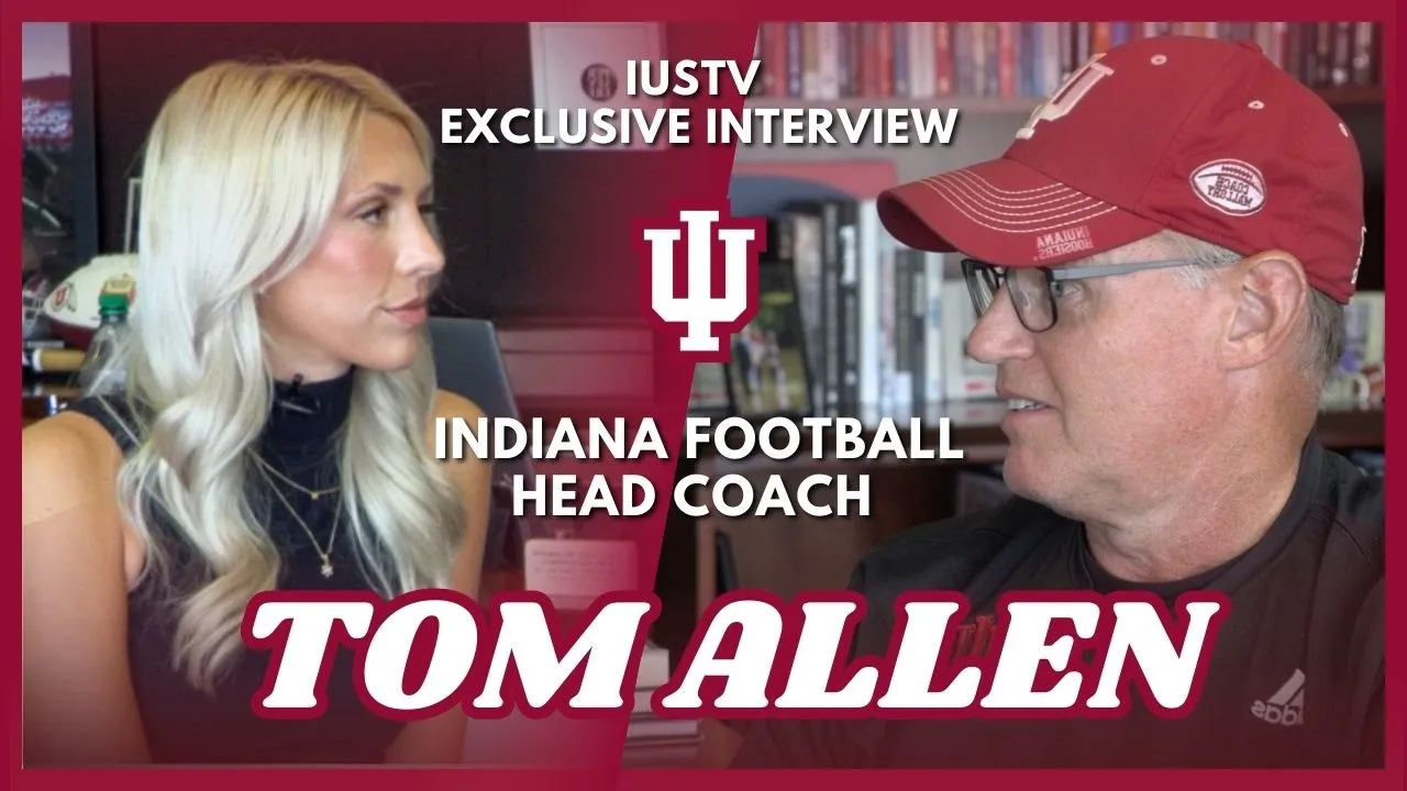 Indiana Football Head Coach Tom Allen Exclusive Interview