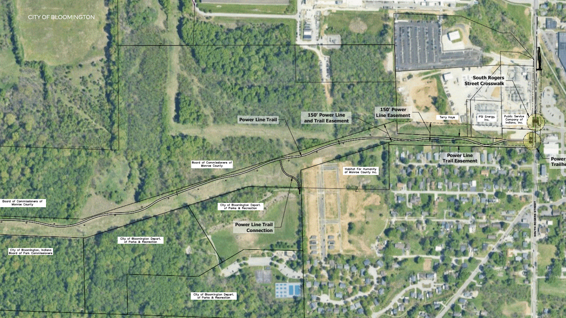 City to host public meeting on new Powerline Trail design